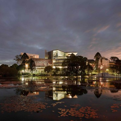 UQ's award-winning Advanced Engineering Building. Photo: Peter Bennetts